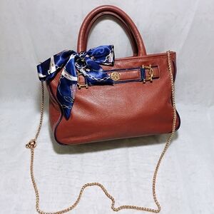 Tory Burch Jaden Horsebit Satchel/Crossbody